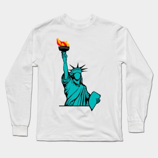 Statue Of Liberty Long Sleeve T-Shirt